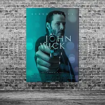 Плакат "Джон Уік, John Wick", 60×43см, фото 3