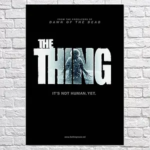 Плакат "Щось, The Thing (2011)", 60×43см