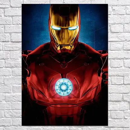 Плакат "Залізна людина (2008), Iron Man", 60×43см, фото 2