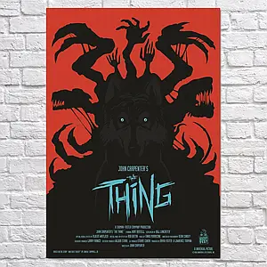 Плакат "Щось, The Thing (1982)", 60×42см