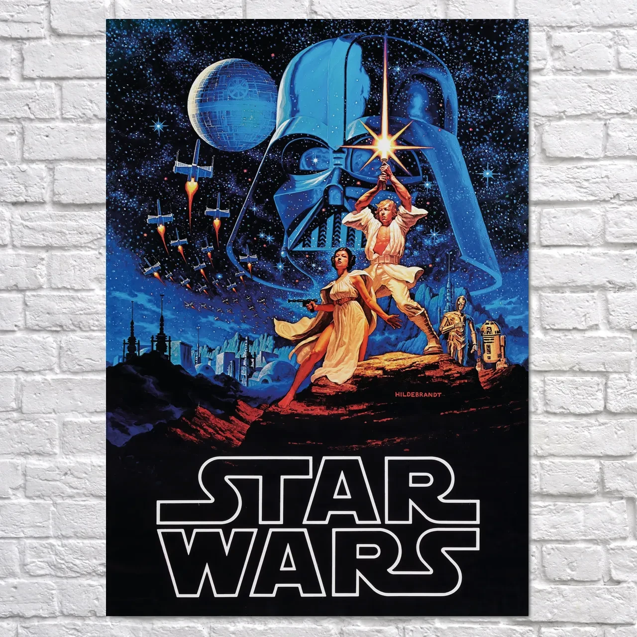 Плакат "Звёздные Войны Ⅳ: Новая Надежда, Star Wars Ⅳ: New Hope (1977 ...
