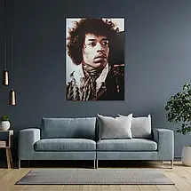 Плакат "Джимі Гендрікс, Jimi Hendrix", 60×43см, фото 3