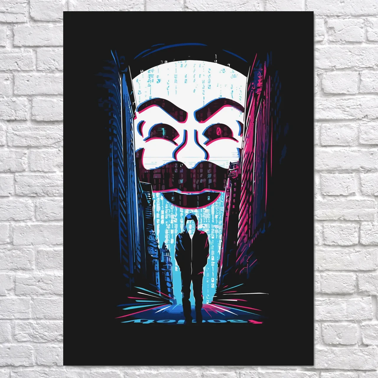 Плакат "Пан Робот, Mr.Robot", 60×43см