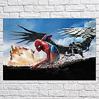 Плакат "Людина-павук: Повернення додому, Spider-Man: Homecoming (2017)", 40×60см