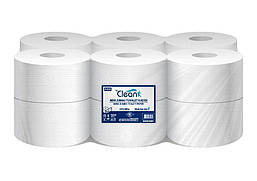 Папір туалетний Rulopak Джамбо 2-х шаровий 80 м, 10х22 см, 360 відр, 12 рул/уп