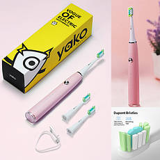 Електрична зубна щітка YAKO O1 Pink, фото 3
