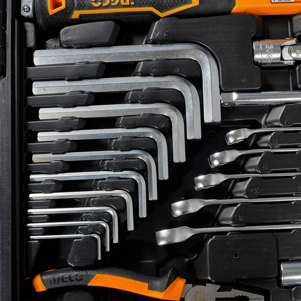 Набор инструмента INGCO HKTHP21421 142 пр. (ID#1886033800), цена: 9728 ...