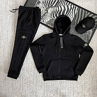 Теплий чоловічий спортивний костюм Stone Island (NF-782)