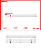 Линейный LED-светильник Maxus 36W 5000K IP65 Batten Light