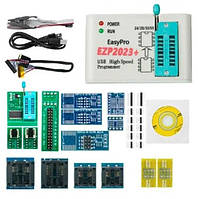 USB-програматор EZP2023+, набір адаптерів, 24 25 93 95 EEPROM, 25 FLASH