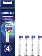 Насадки для электрической зубной щётки Oral-B 3D White, 4шт. в упаковке (орал би 3д вайт)