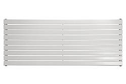 Горизонтальний дизайнерський радіатор опалення  ARTTIDESIGN Livorno G 9/612/1800 білий матовий