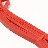 Еспандер петля для фітнсу, петля для підтягувань EasyFit 2-15 кг червона фітнес гумка, фото 3