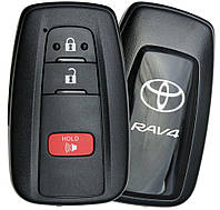 Ключ Toyota RAV4 2019-, smartkey HYQ14FBC 3 кнопки, Toyota H chip P1: AA, для рынка Canada, USA,