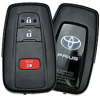 Ключ Toyota Prius 2016-, FCC ID: HYQ14FBC 3 кнопки, Toyota H chip P1: A9, 315MHz USA,