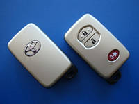 Ключ Toyota Smart Key (корпус) 3 кнопки