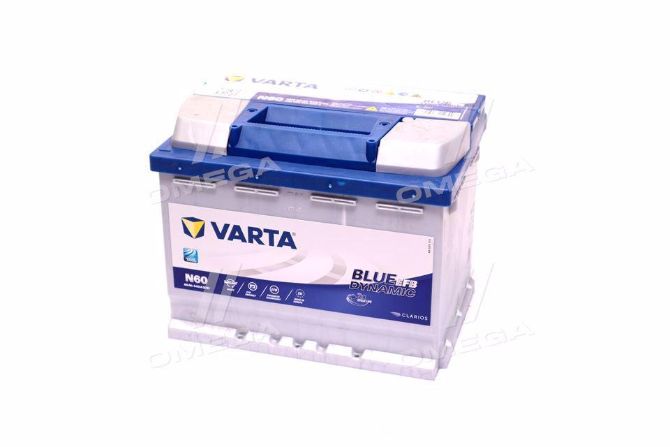 Акумулятор 60Ah-12v VARTA BD EFB (242х175х190), R, EN640 560 500 064 UA51