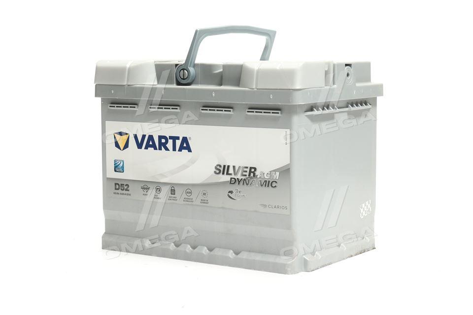 Varta silver dynamic agm 60ah  Порівняти ціни та купити на