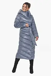 Зимове жіноче тепле пальто воздуховик  Braggart Angel's Fluff у класичному стилі, до -30 градусів
