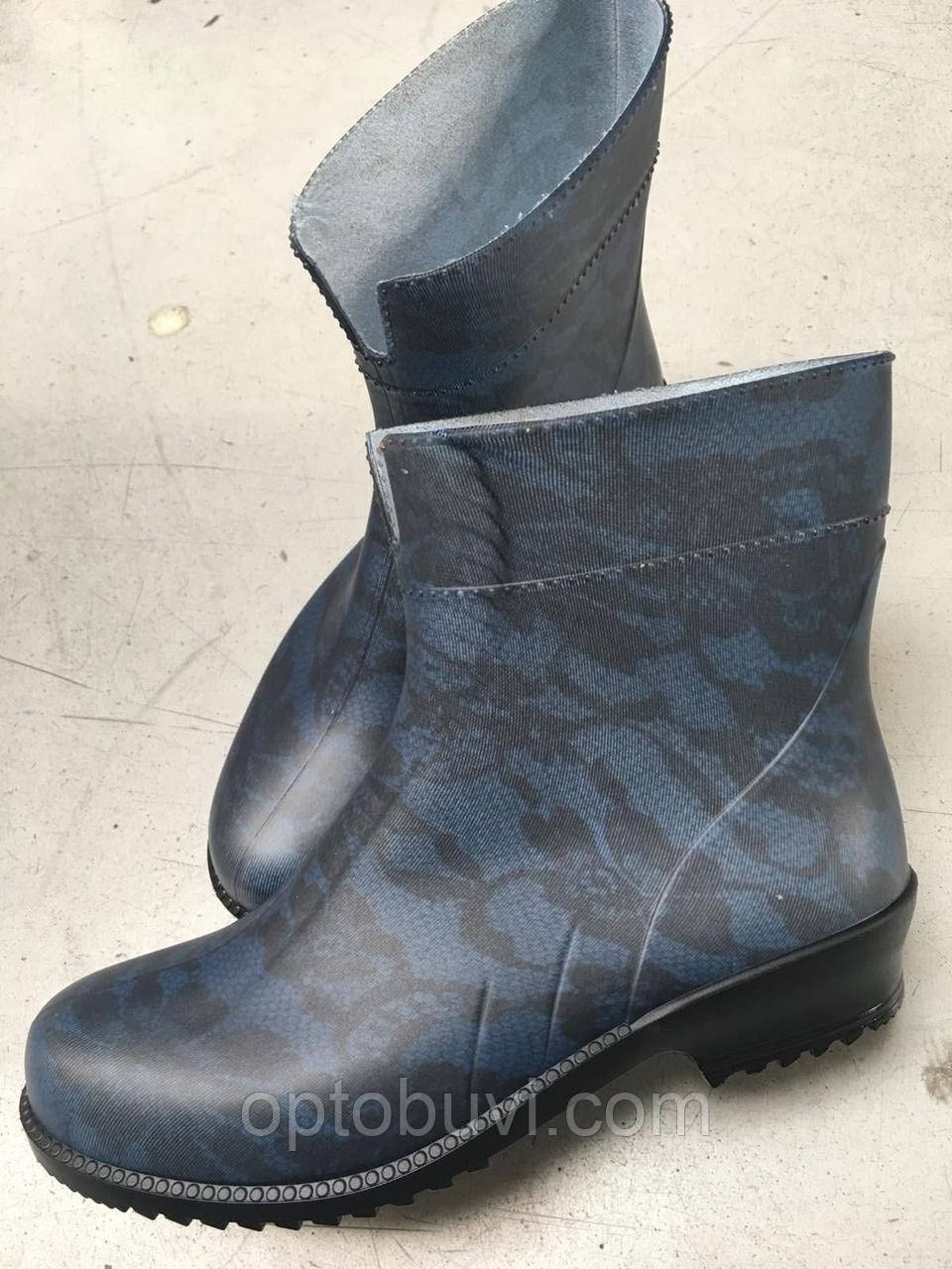 Напівчоботи гумові жіночі Litma