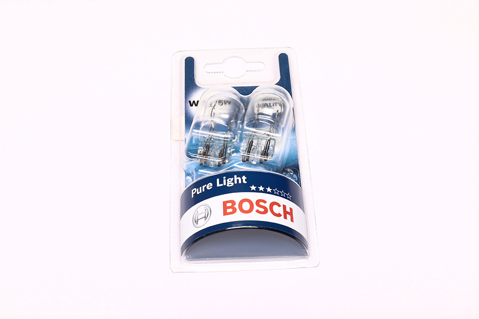 Лампа розжарювання W21/5W 12V W3x16q PURE LIGHT (blister 2шт) (вир-во Bosch) 1 987 301 079 UA51