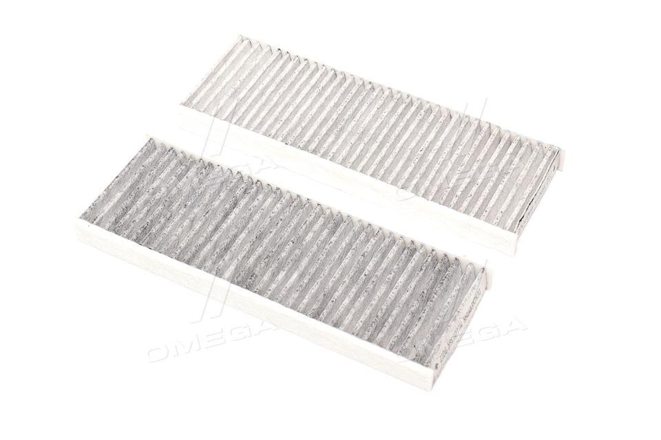 Фільтр салону CITROEN C-ELYSEE, PEUGEOT 301 13- (2шт.) вугільний (вир-во DENCKERMANN) M110936K UA51, фото 1