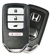 Ключ Honda Fit 2018-, Hr-v 2016-2019, FCC ID: KR5V1X Smart Key 4 кнопки, с чипом 52 HT3, 313,8MHz USA