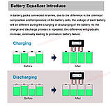Балансир АКБ Battery Equalizer NXController (з індикацією), фото 7