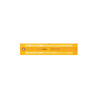Буквенный Трафарет 2,5мм жёлт. ISO 3098
