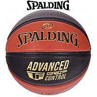 М'яч баскетбольний спортивний ігровий м'яч для баскетболу Spalding Advanced Grip Control, розмір №7