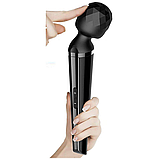 Вібратор мікрофон 31 см чорний для стимуляції клітора, універсальний вібратор масажер від USB, інтимна іграшка, фото 3