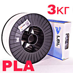 PLA пластик для 3D принтера 3.0 кг / 960 м / 1.75 мм / Білий