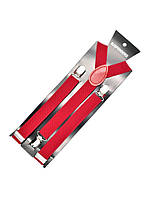 Підтяжки Weatro колір червоні nw-pdtk-25y-022 хорошее качество
