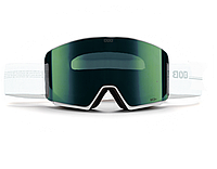 Маска гірськолижна BOB Life S3 White/Green Lens (GOG-023) хорошее качество