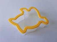 Пластиковая форма для выпечки печенья и пряников Рыбка Вырубка каттер для печенья L 10 cm FORKOPT