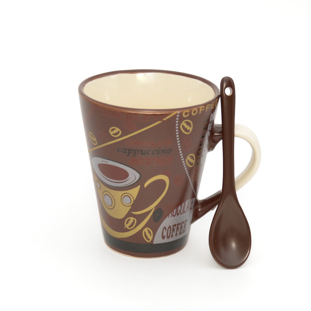 Глиняна чашка для кави