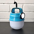 Лампа із сонячною панеллю 50W HB-V70 Блакитна, фото 4