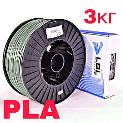 PLA пластик для 3D принтера 3.0 кг / 960 м / 1.75 мм / Хакі