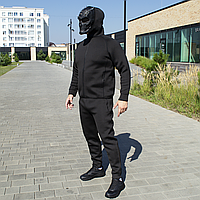Чоловічий спортивний костюм HighWay чорний осінь зима L Мужской спортивный костюм осень зима