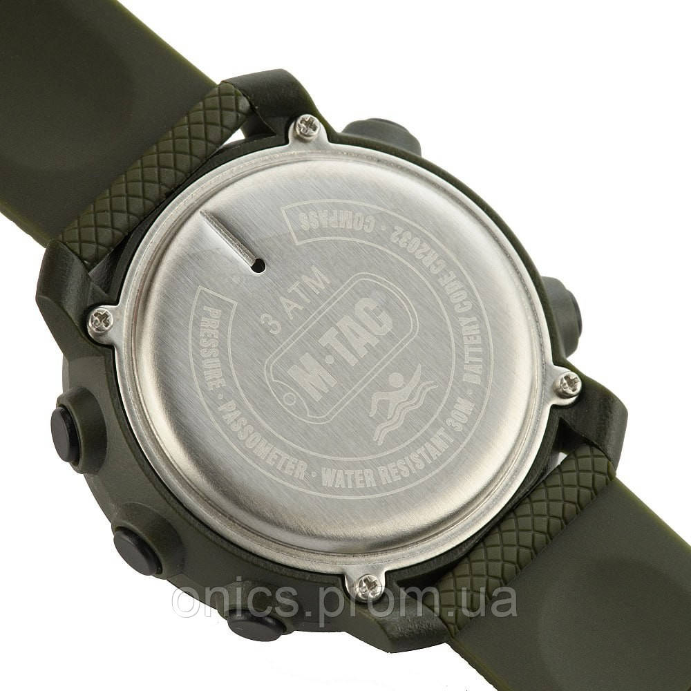 M-Tac годинник тактичний мультифункціональний Olive хорошее качество - фото 1 - id-p1946460326