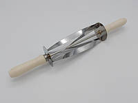 Кондитерская скалка нож для нарезки теста для круассанов из нержавеющей стали L 48 cm / 22,5 * 8 cm FORKOPT