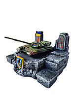 Декоративная подставка "Український танк Т-64 БВ" №2 хорошее качество