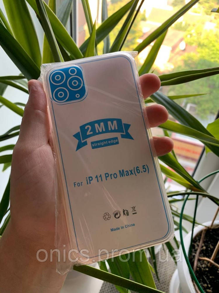 Чохол прозорий для Iphone 11PRO MAX хорошее качество - фото 2 - id-p1946460400