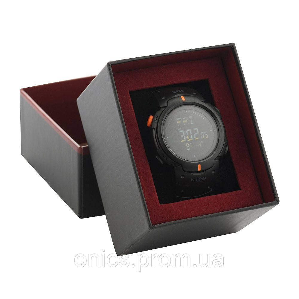 M-Tac годинник тактичний з компасом black хорошее качество - фото 4 - id-p1946464027