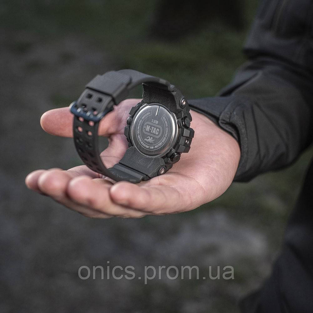 M-Tac годинник тактичний з компасом black хорошее качество - фото 6 - id-p1946464027