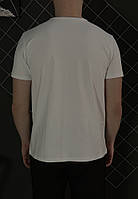 Базові однотонні штани чорні (двонитка) + футболка біла хорошее качество