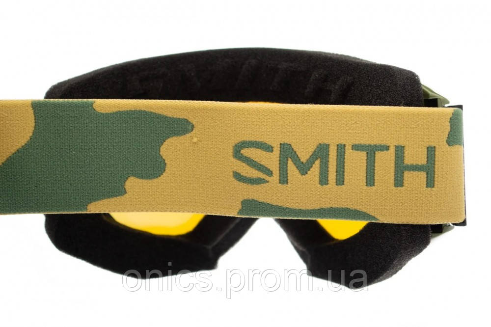 Маска гірськолижна Smith Scope Green Sol-X mirror Khaki хорошее качество - фото 4 - id-p1946470630