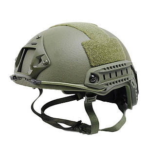Шолом Fast Bulletproof Helmet Kevlar клас IIIA (хакі, розмір M, XL)