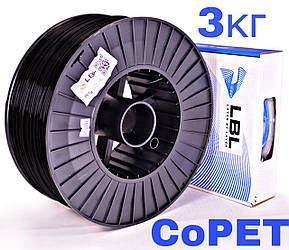 CoPET пластик для 3D принтера 3.0 кг / 960 м / 1.75 мм / Графит