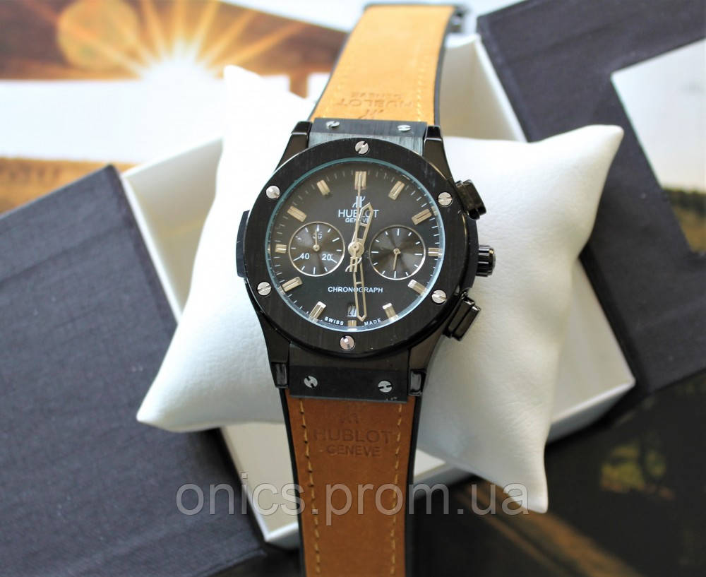 Наручные часы Hublot beige хорошее качество - фото 3 - id-p1946466558